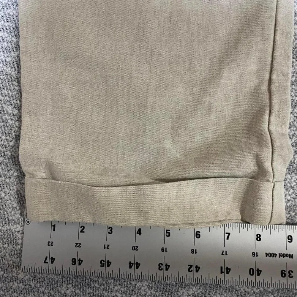 Dockers beige linen blend pants Men W36 L30. SKU-A269#linenpants #summer